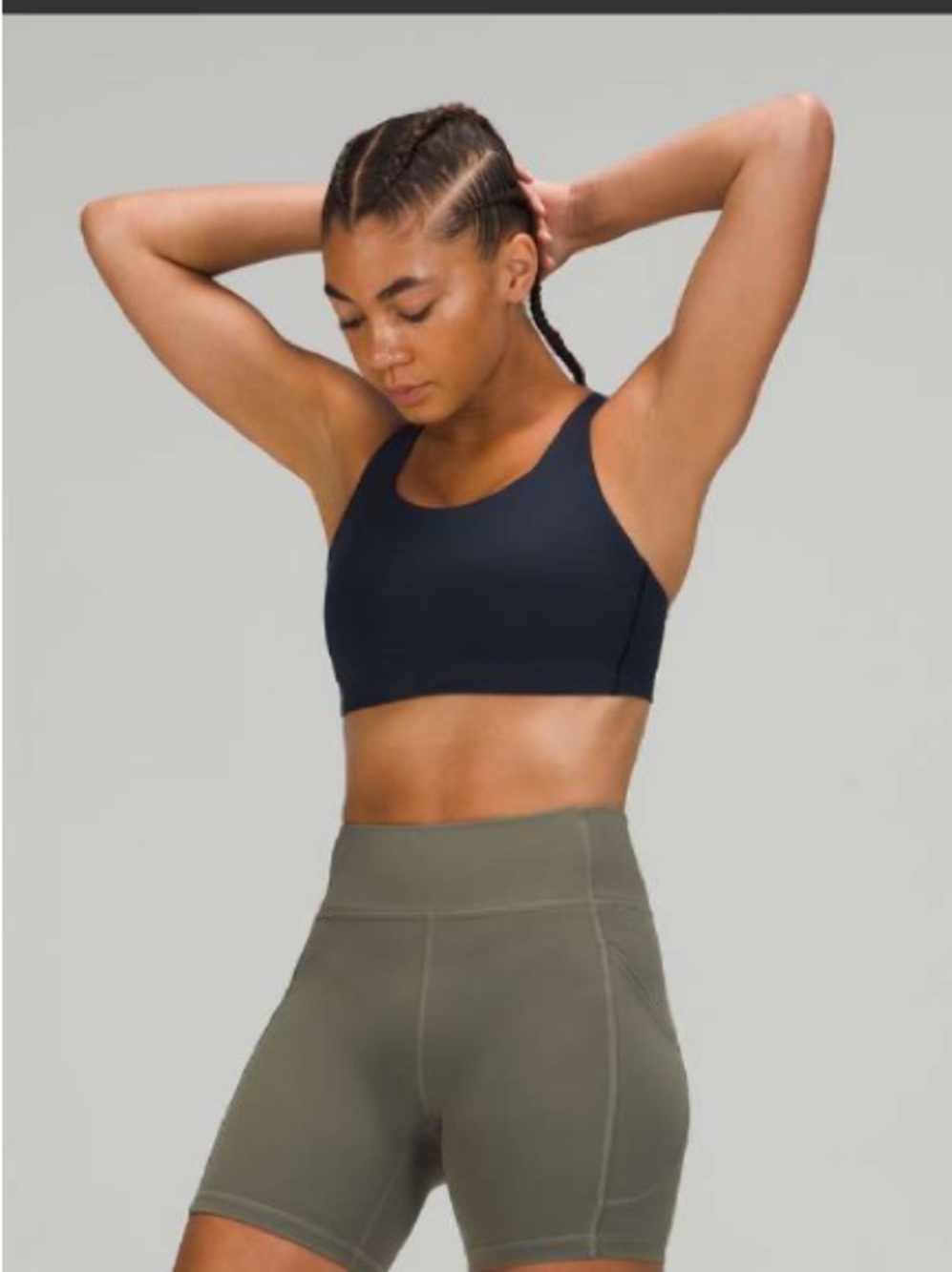 Lululemon Energy Bra High Support, B–DDD Cups – True Navy – 36D